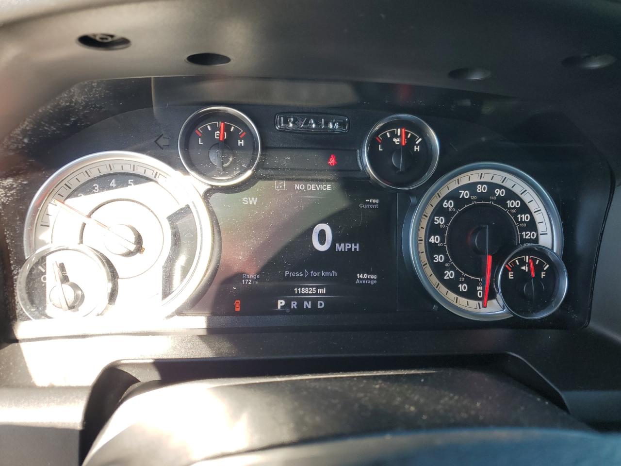 2017 RAM 1500 VIN 1C6RR7LT0HS607681 Copart auction photo, side damage thumbnail 9