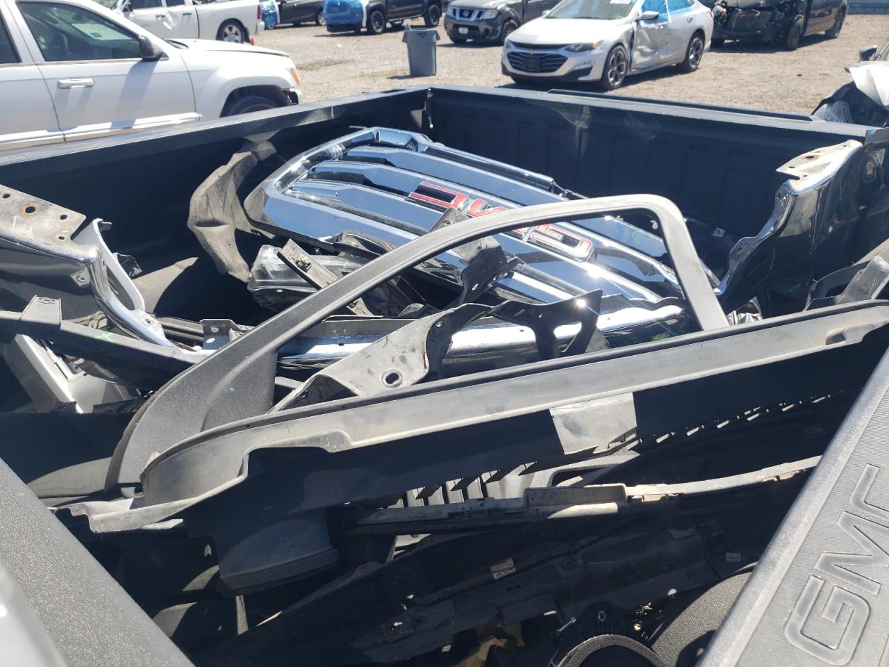 2020 GMC Sierra VIN 3GTP8BED1LG187019 Copart auction photo, front end damage thumbnail 12