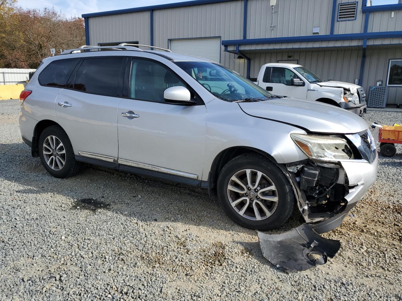 2013 Nissan Pathfinder VIN 5N1AR2MN4DC649408 Copart auction photo, front end damage thumbnail 4