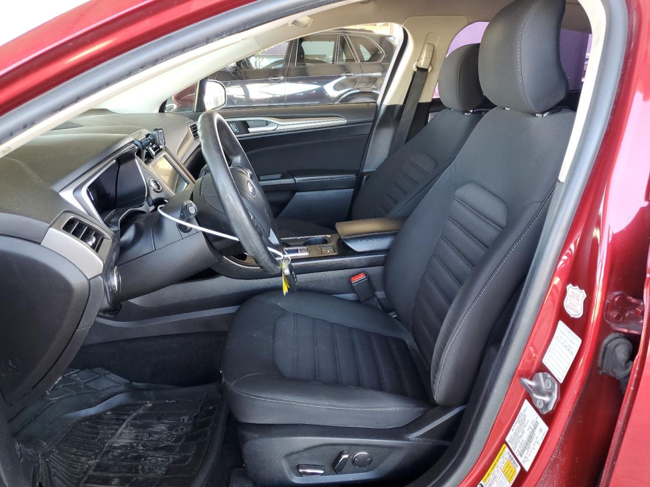 2019 Ford Fusion VIN 3FA6P0LU8KR205255 Copart auction photo, rear end damage thumbnail 7