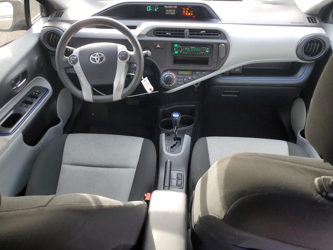 2012 Toyota Prius VIN JTDKDTB39C1516197 Copart auction photo, all over damage thumbnail 8