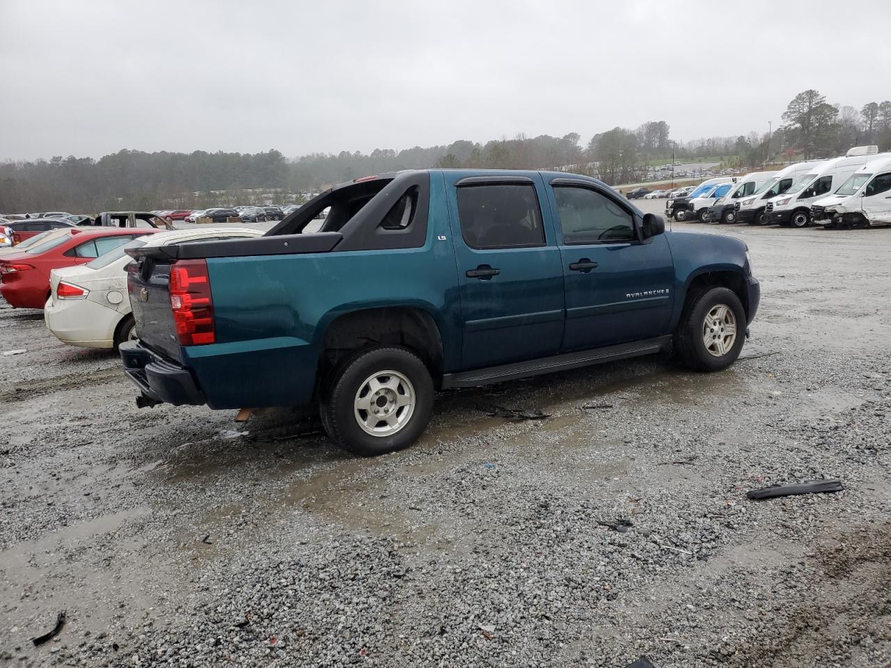 2007 Chevrolet Avalanche VIN 3GNFK12337G155673 Copart auction photo, front end damage thumbnail 3