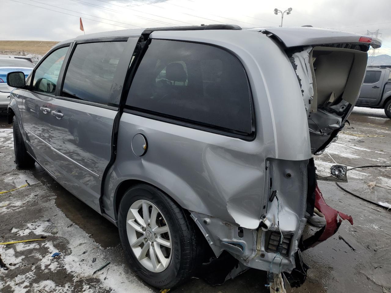 2016 Dodge Caravan VIN 2C4RDGCG9GR361918 Copart auction photo, rear end / front end damage thumbnail 2
