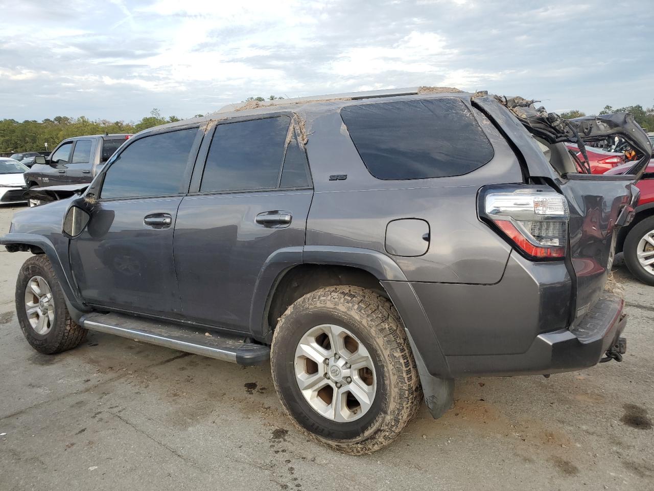 2018 Toyota 4Runner VIN JTEZU5JR2J5181141 Copart auction photo, all over damage thumbnail 2