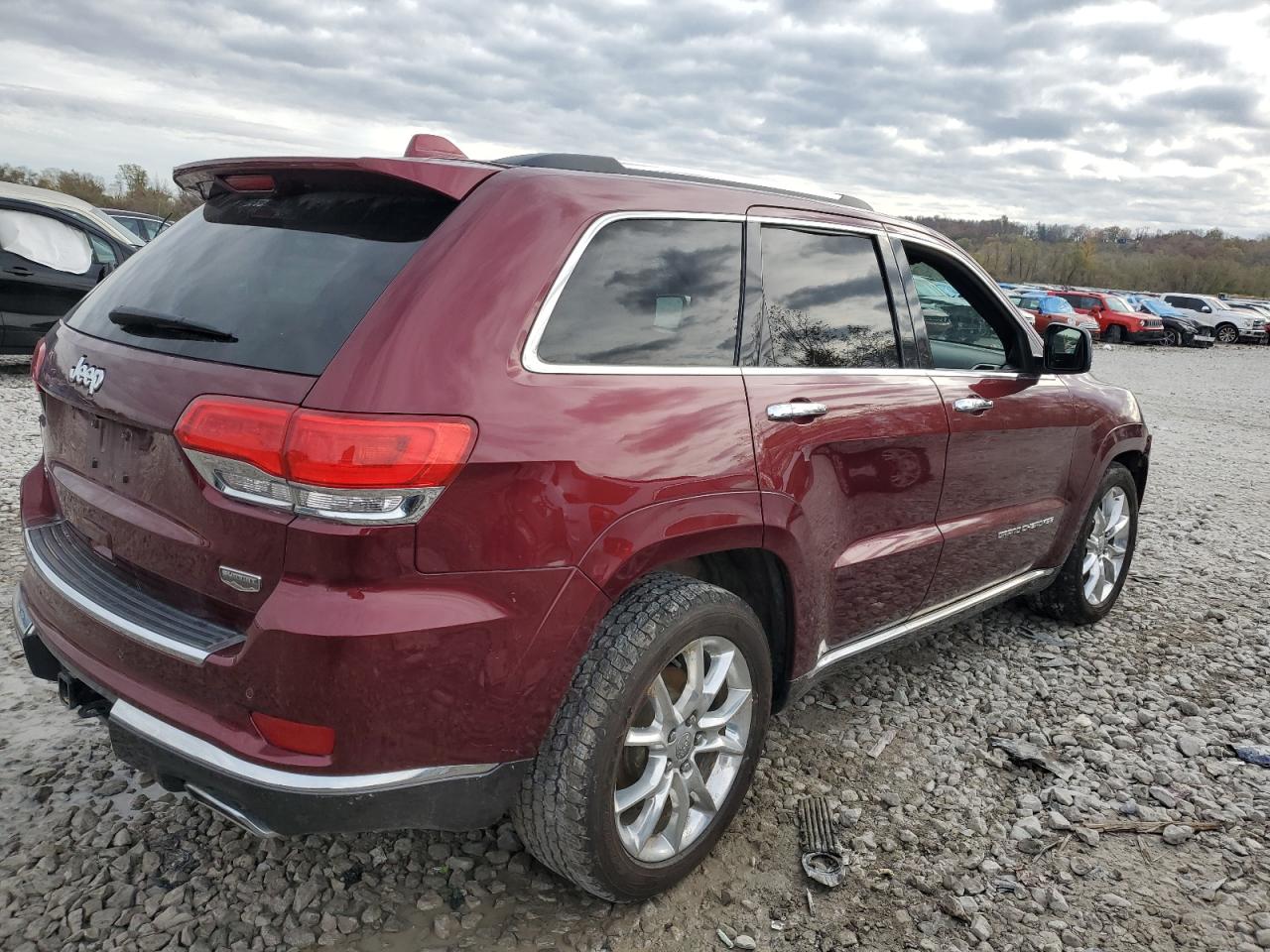2016 Jeep Grand Cherokee VIN 1C4RJFJG7GC420818 Copart auction photo, water/flood damage thumbnail 3