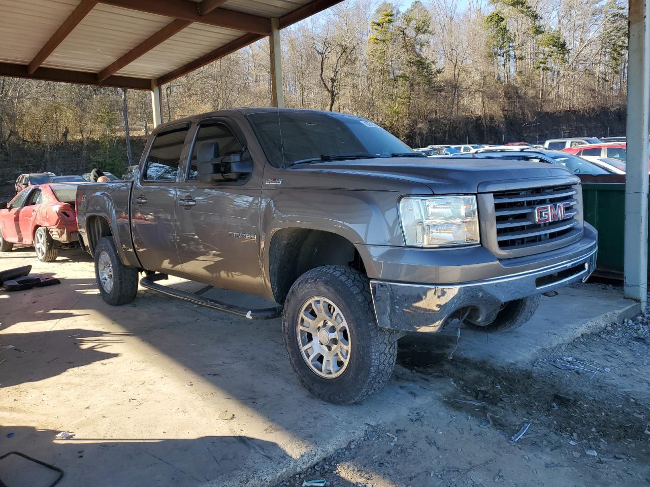 2012 GMC Sierra VIN 3GTP2VE70CG274679 Copart auction photo, front end damage thumbnail 4
