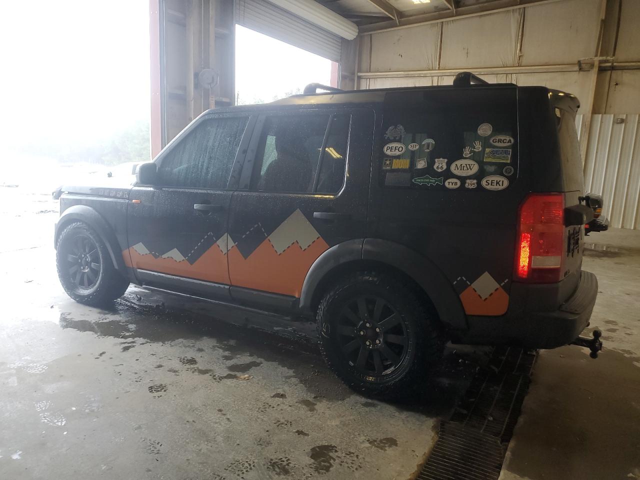 2005 Land Rover LR3 VIN SALAE25445A326293 Copart auction photo, front end / undercarriage damage thumbnail 2
