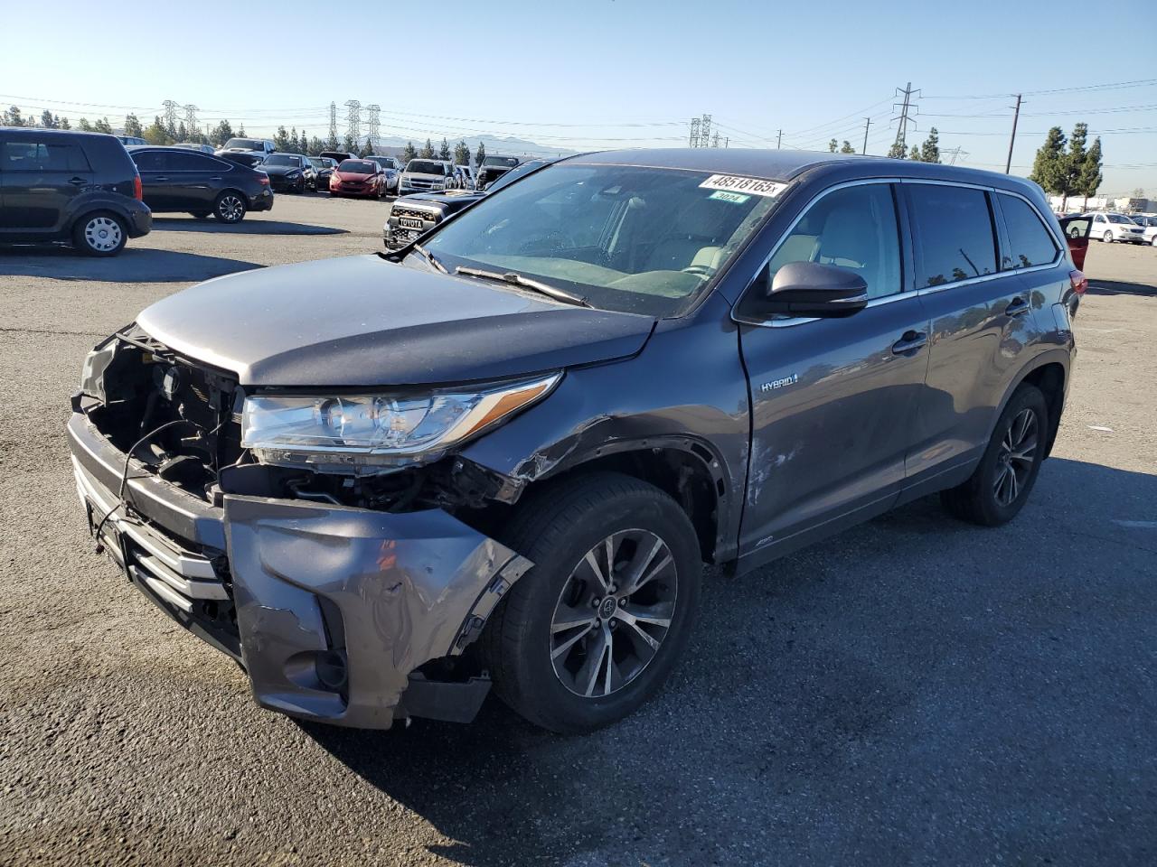 2017 Toyota Highlander VIN 5TDBGRFH0HS035183