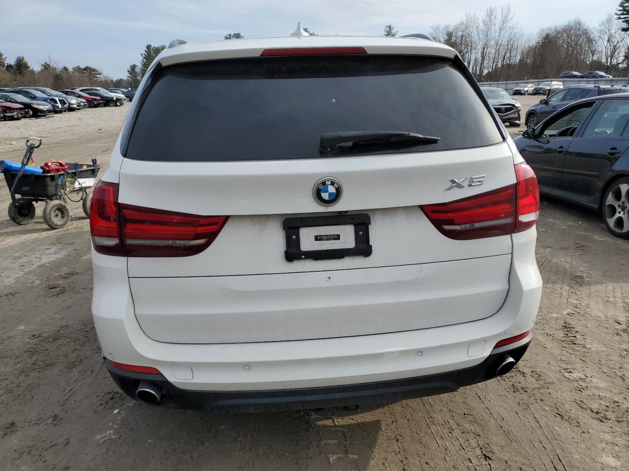 2014 BMW X5 VIN 5UXKR0C52E0K50383 Copart auction photo, front end / minor dent/scratches damage thumbnail 6