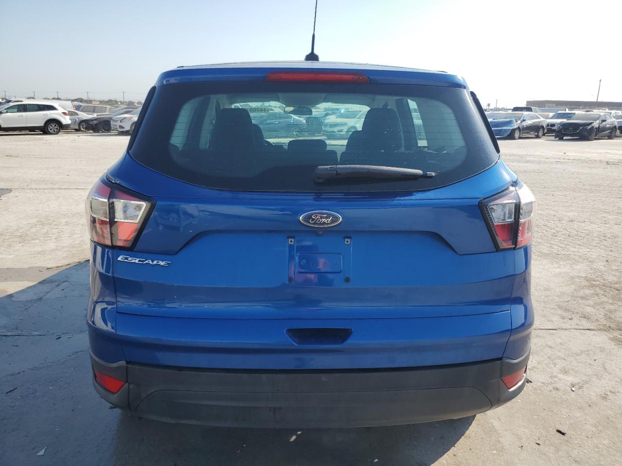 2017 Ford Escape VIN 1FMCU0F72HUE07792 Copart auction photo, side damage thumbnail 6