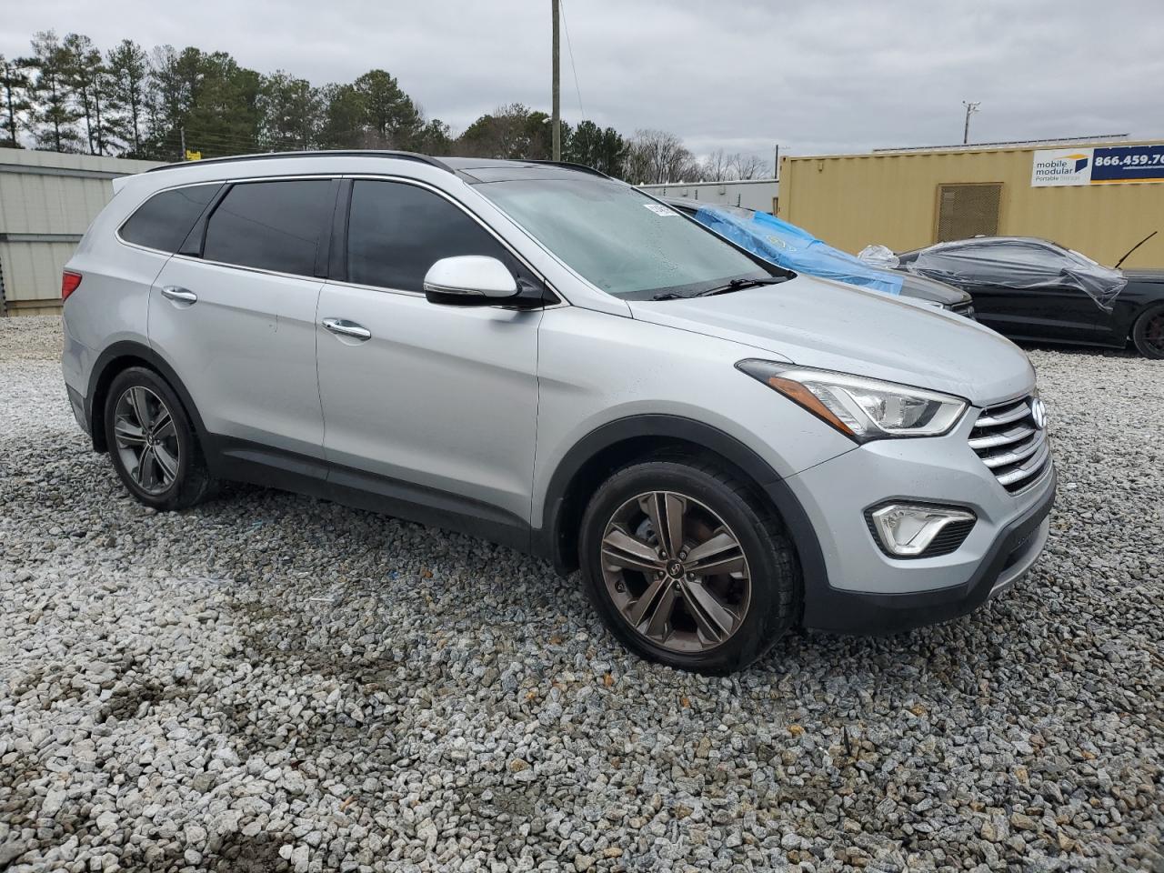 2016 Hyundai Santa Fe VIN KM8SR4HF3GU134692 Copart auction photo, normal wear damage thumbnail 4