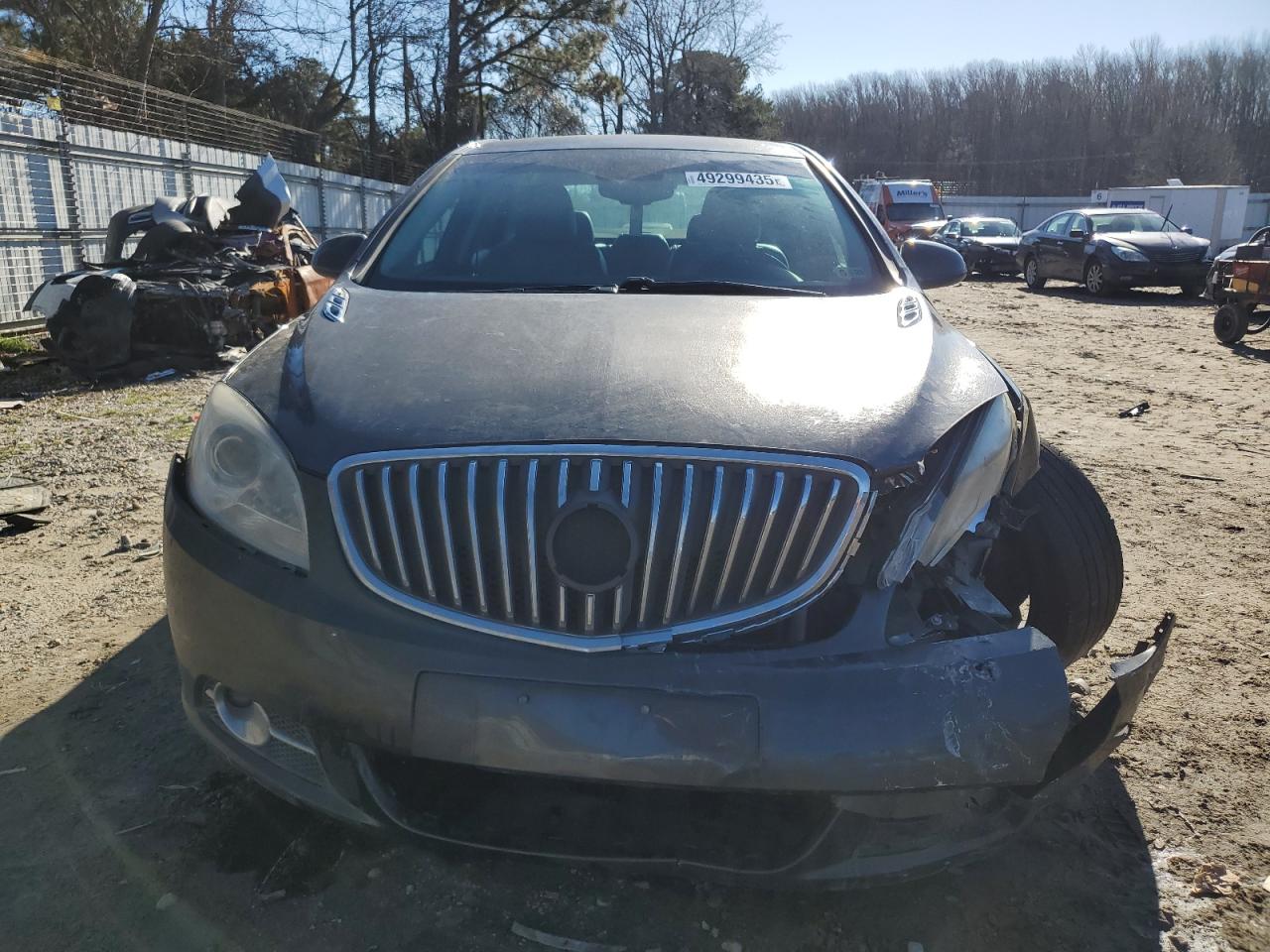 2017 Buick Verano VIN 1G4PR5SK3H4105616 Copart auction photo, front end / mechanical damage thumbnail 5