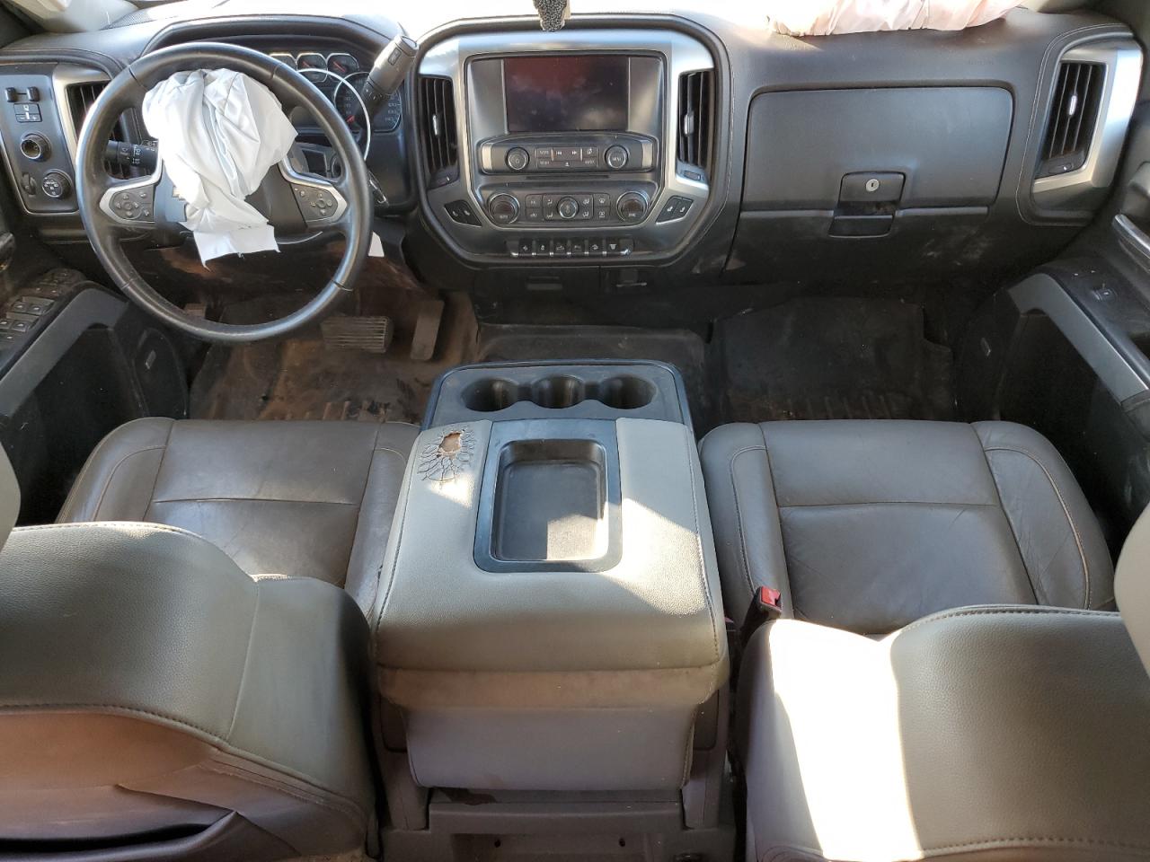2017 Chevrolet Silverado VIN 1GC1KWEY8HF203078 Copart auction photo, front end / side damage thumbnail 8