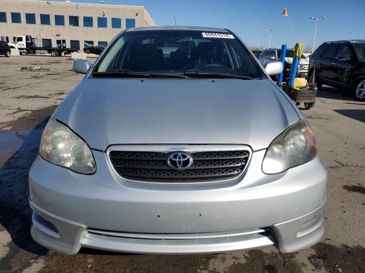 2005 Toyota Corolla VIN 2T1BY32E55C321007 Copart auction photo, side / hail damage thumbnail 5