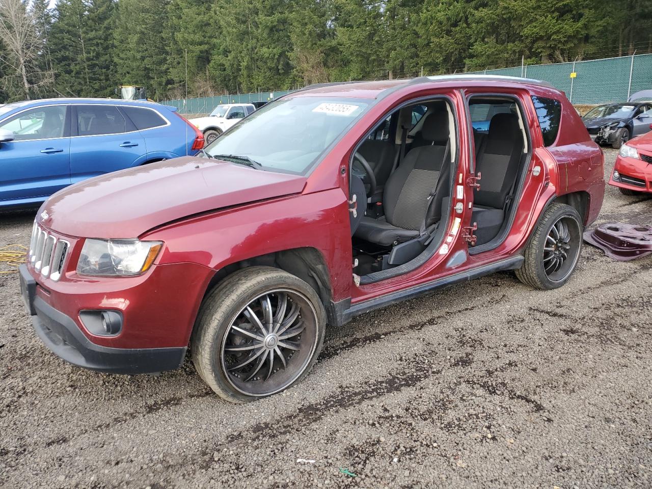 2014 Jeep Compass VIN 1C4NJCBA0ED812215