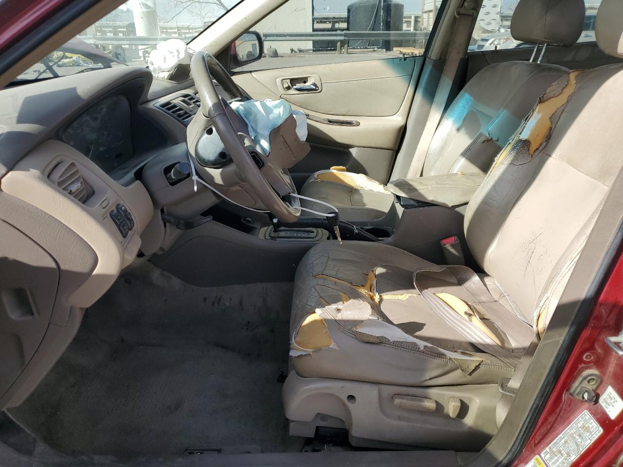 2001 Honda Accord VIN 1HGCG16541A055999 Copart auction photo, front end damage thumbnail 7
