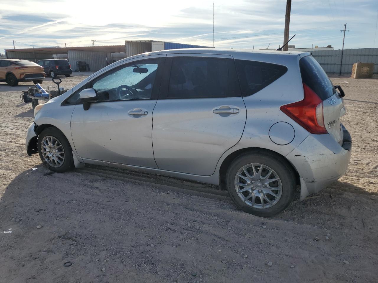2014 Nissan Versa VIN 3N1CE2CP7EL429006 Copart auction photo, water/flood / front end damage thumbnail 2