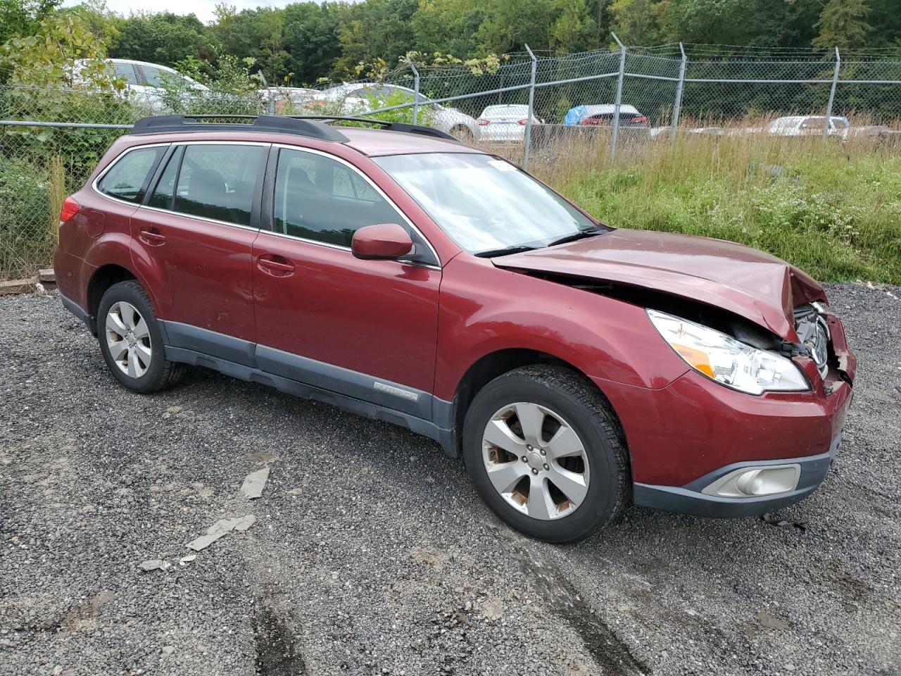 2012 Subaru Outback VIN 4S4BRBAC2C3285446 Copart auction photo, front end / minor dent/scratches damage thumbnail 4