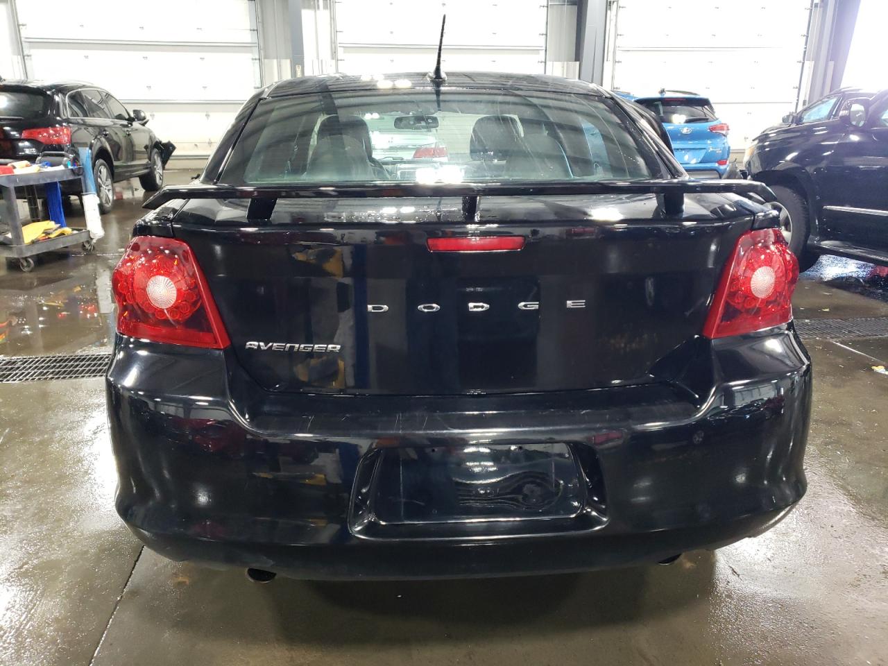 2013 Dodge Avenger VIN 1C3CDZCG8DN746594 Copart auction photo, side damage thumbnail 6