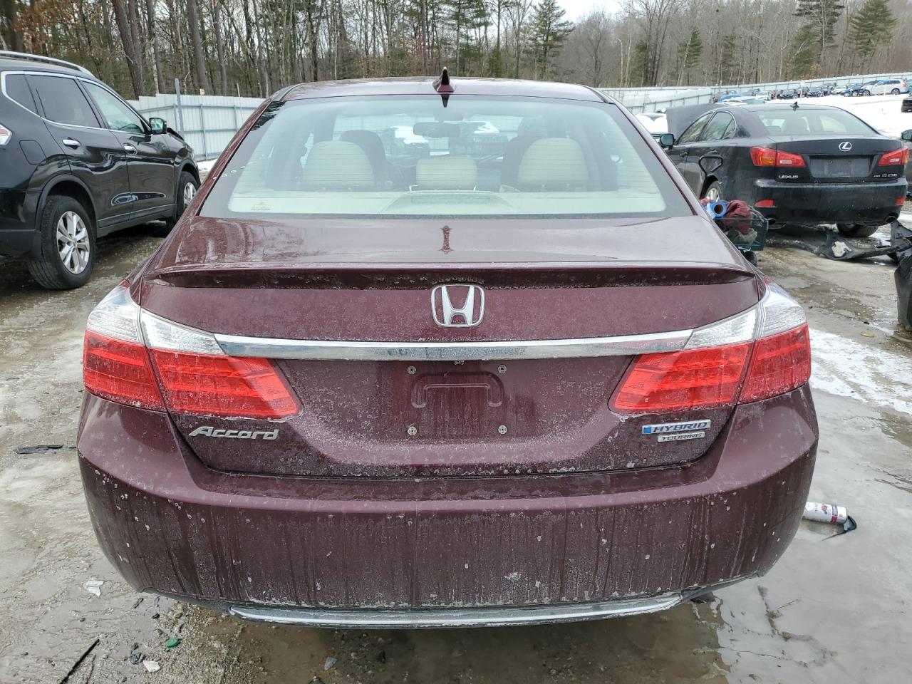2015 Honda Accord VIN 1HGCR6F73FA010326 Copart auction photo, front end / side damage thumbnail 6