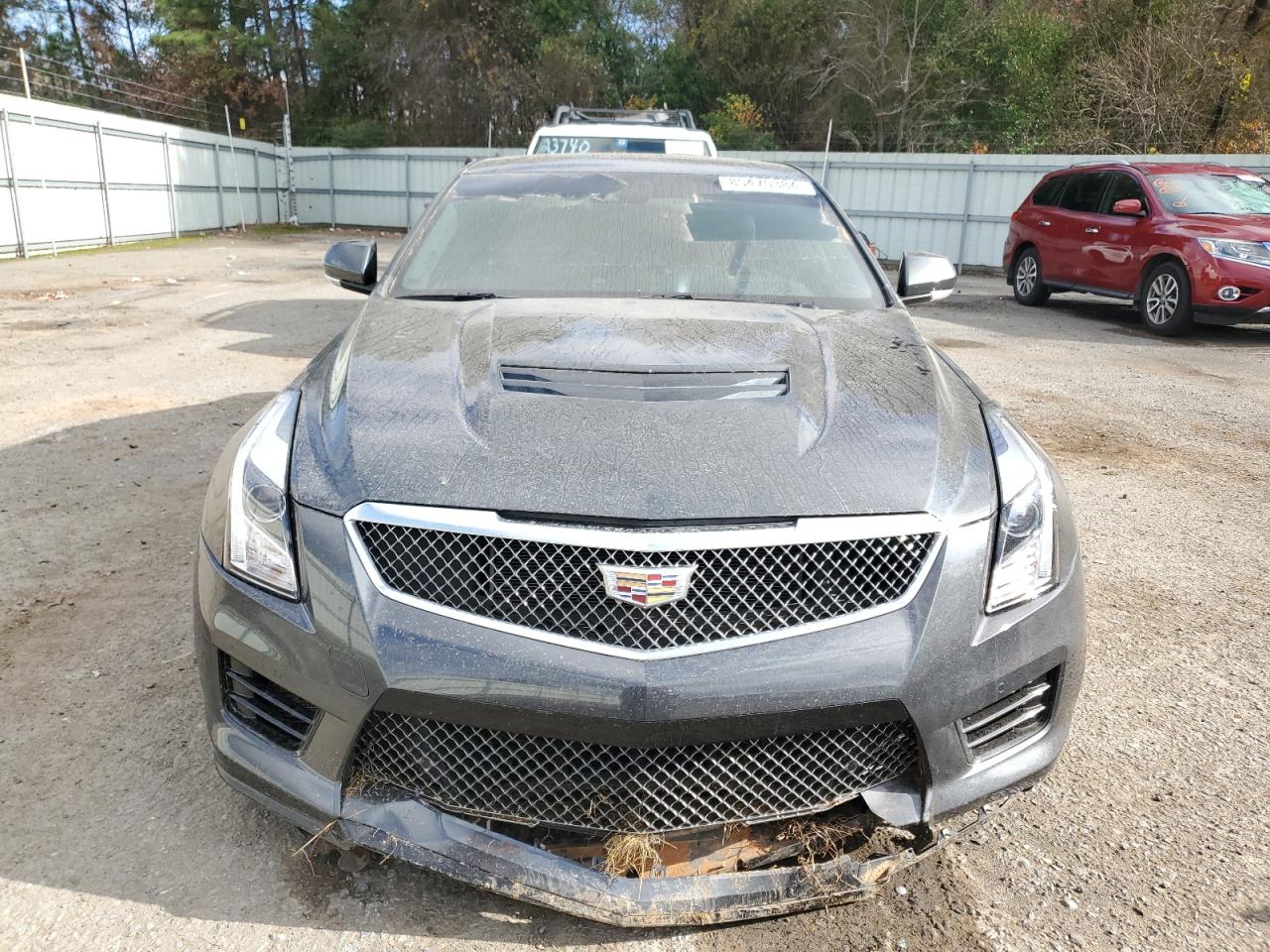 2017 Cadillac ATS VIN 1G6AN5SYXH0170757 Copart auction photo, vandalism damage thumbnail 5