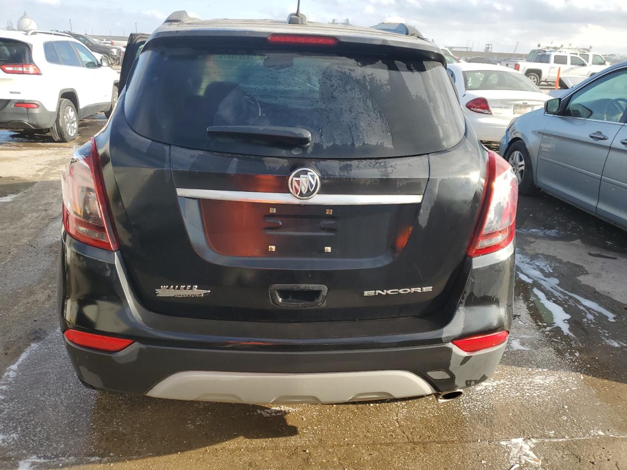 2022 Buick Encore VIN KL4CJASM0NB501279 Copart auction photo, side damage thumbnail 6