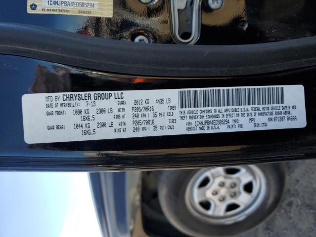 2014 Jeep Liberty (Patriot) VIN 1C4NJPBA4ED585294 Copart auction photo, front end damage thumbnail 13