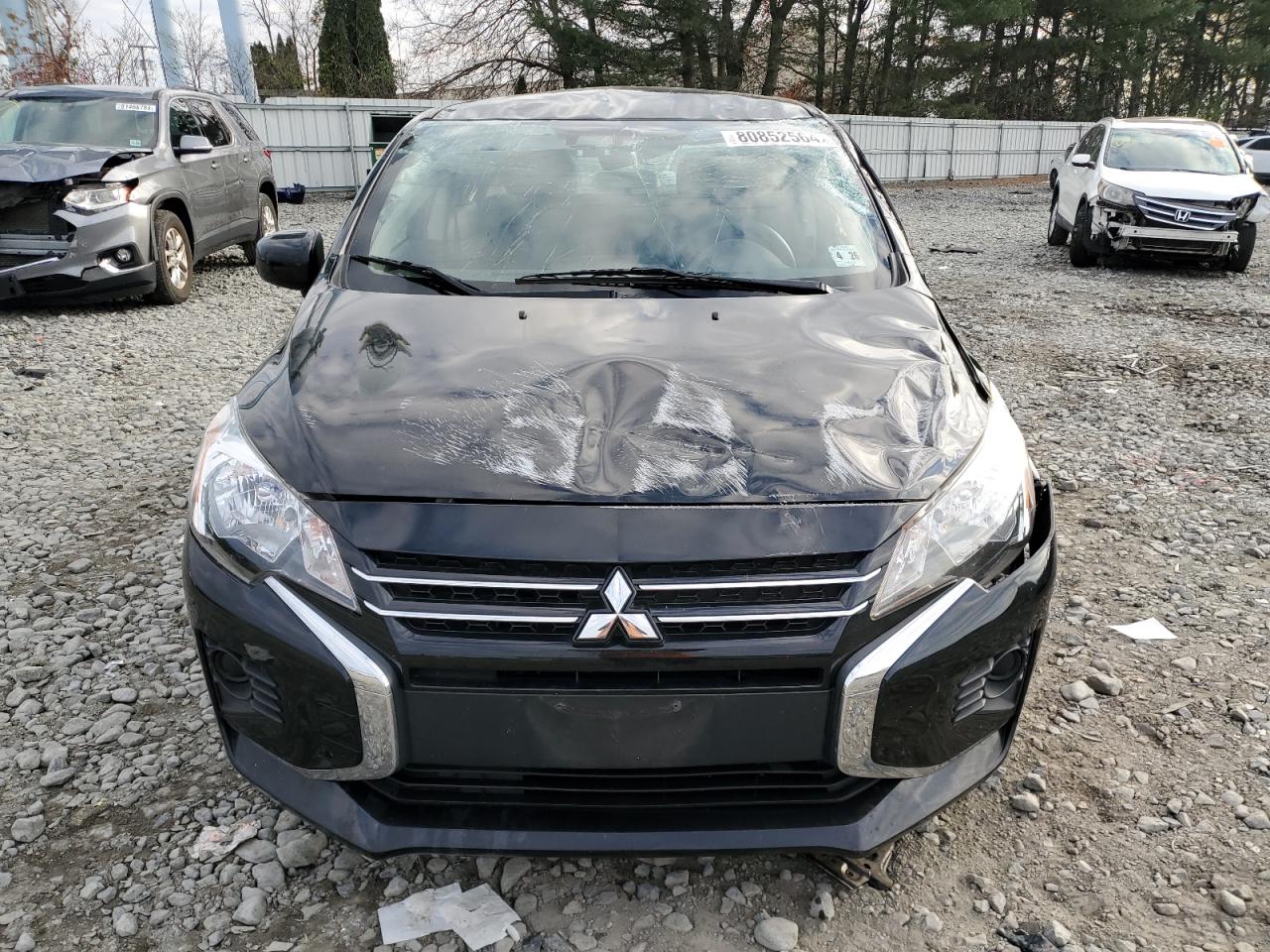 2021 Mitsubishi Mirage VIN ML32FUFJ8MHF01519 Copart auction photo, all over damage thumbnail 5