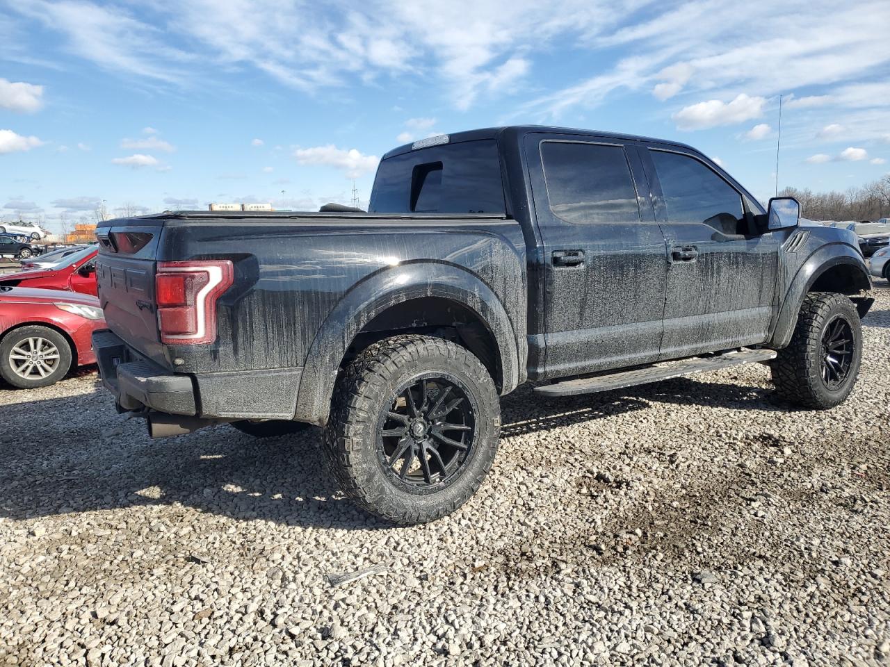 2017 Ford F-150 VIN 1FTFW1RG9HFC19188 Copart auction photo, front end damage thumbnail 3