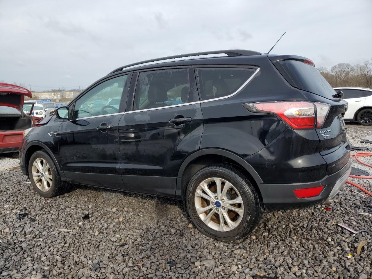 2017 Ford Escape VIN 1FMCU0G9XHUA30032 Copart auction photo, front end damage thumbnail 2