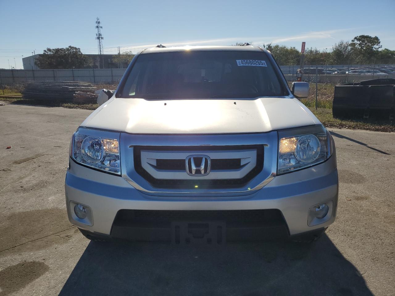 2010 Honda Pilot VIN 5FNYF4H59AB038600 Copart auction photo, side / front end damage thumbnail 5