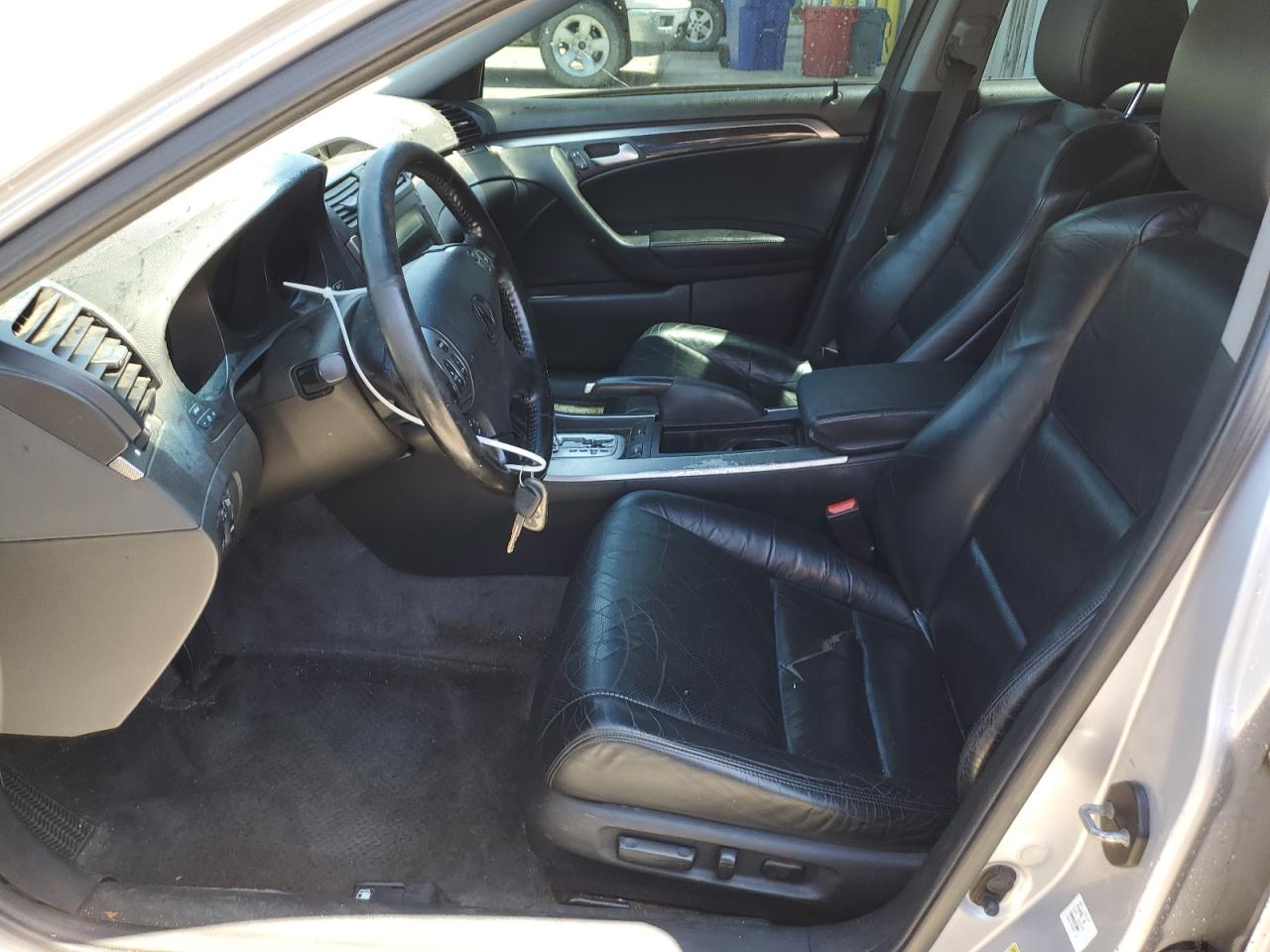 2005 Acura TL VIN 19UUA66215A017371 Copart auction photo, side / front end damage thumbnail 7
