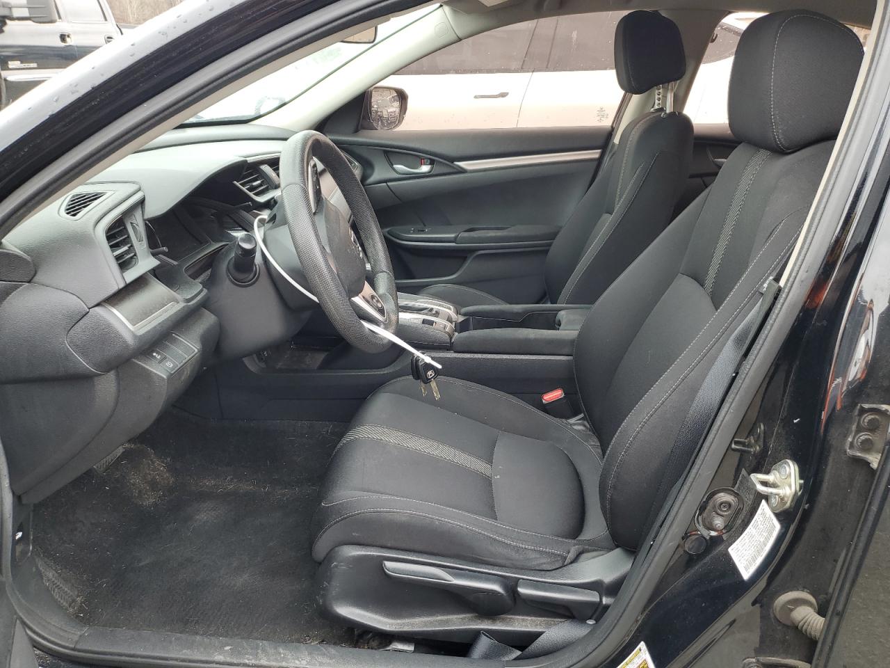 2016 Honda Civic VIN 19XFC2F53GE007039 Copart auction photo, front end / side damage thumbnail 7
