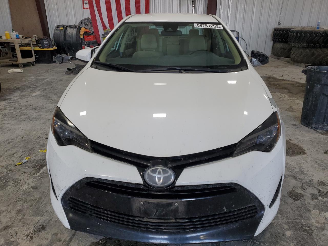 2017 Toyota Corolla VIN 5YFBURHE5HP569154 Copart auction photo, front end / all over damage thumbnail 5