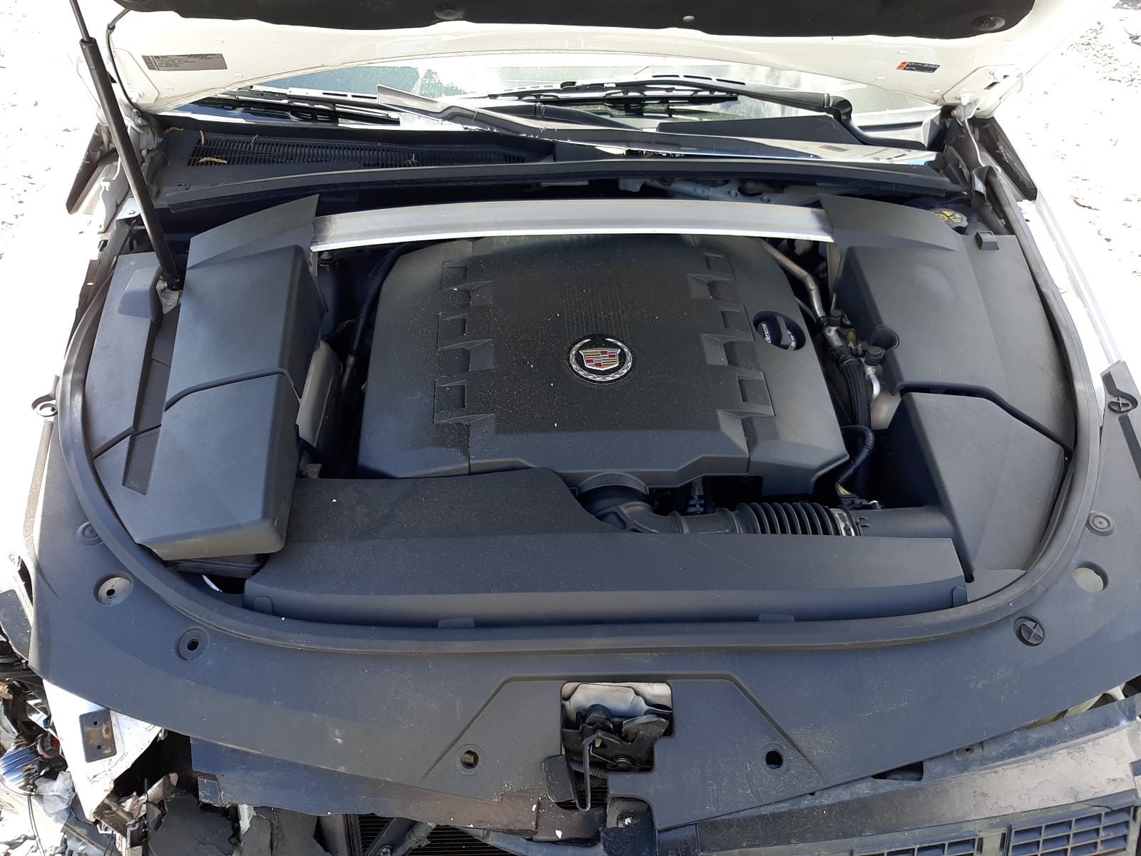 2012 Cadillac CTS VIN 1G6DE5E52C0148243 Copart auction photo, front end damage thumbnail 7