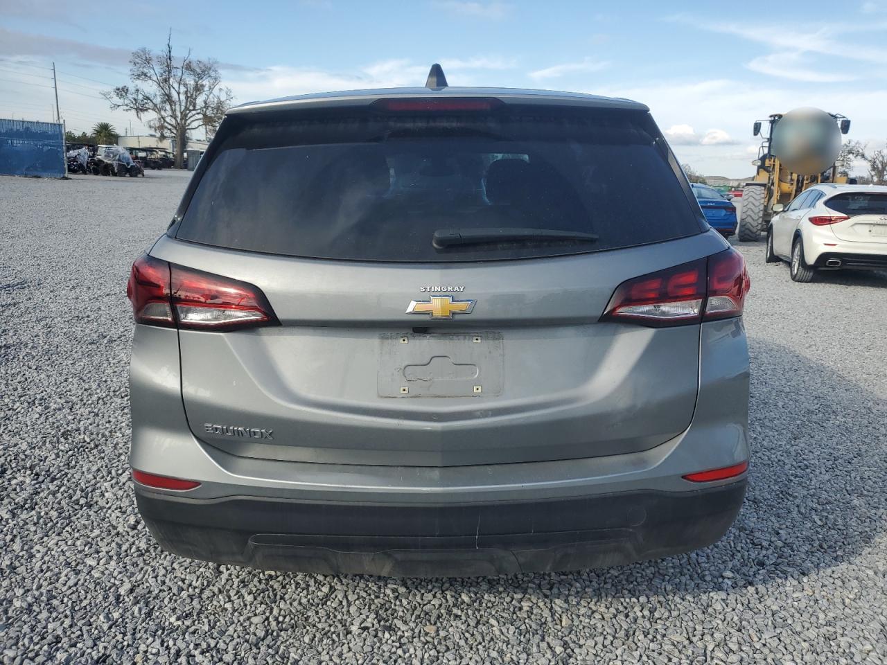 2023 Chevrolet Equinox VIN 3GNAXHEG2PL139345 Copart auction photo, all over damage thumbnail 6