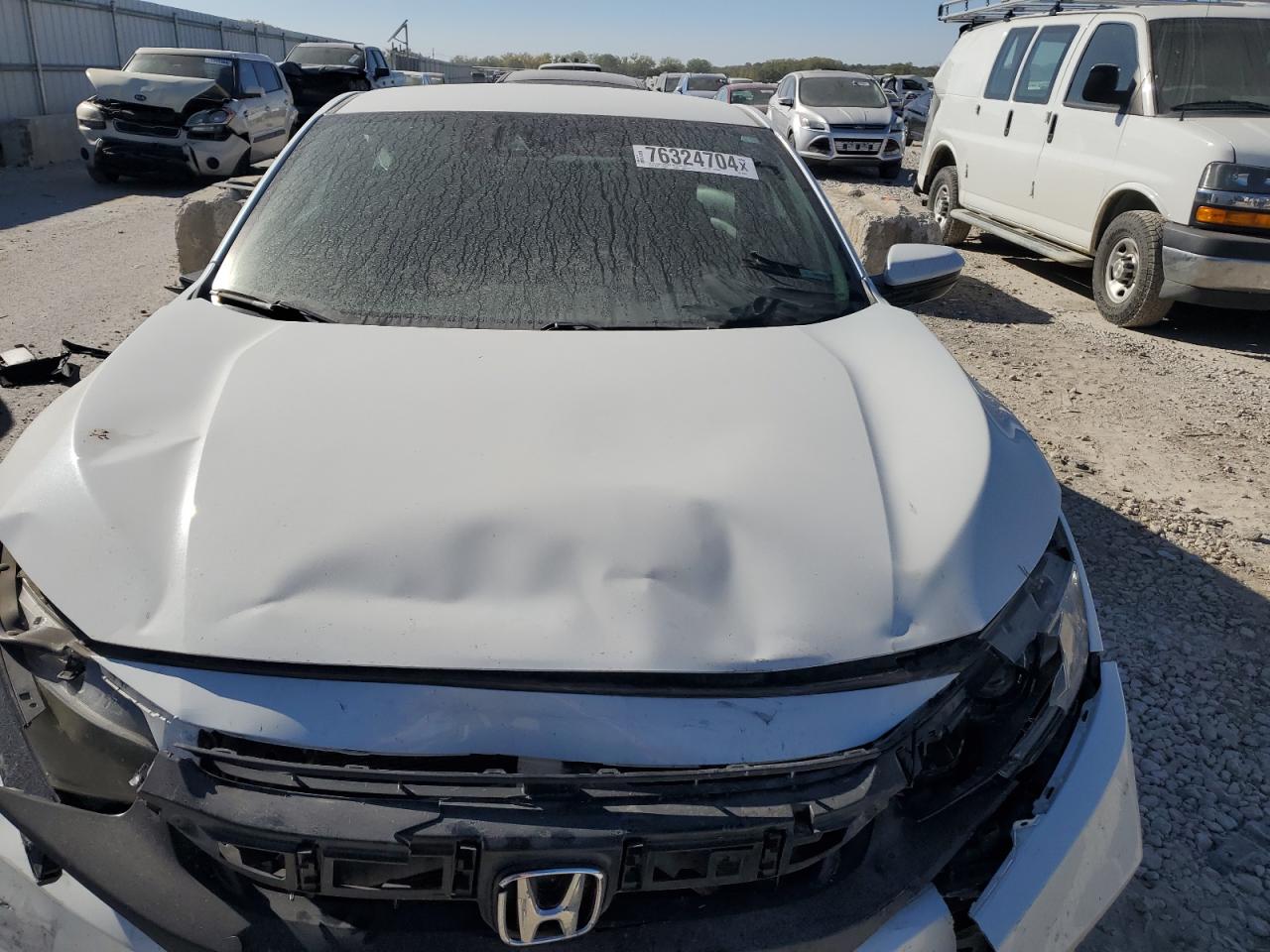 2020 Honda Civic VIN 2HGFC4B60LH303792 Copart auction photo, front end damage thumbnail 11