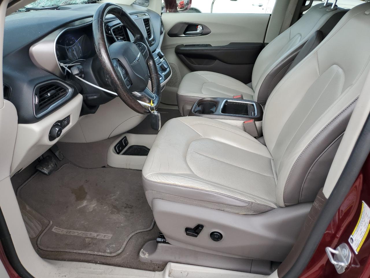 2018 Chrysler Pacifica VIN 2C4RC1EG7JR122355 Copart auction photo, front end damage thumbnail 7