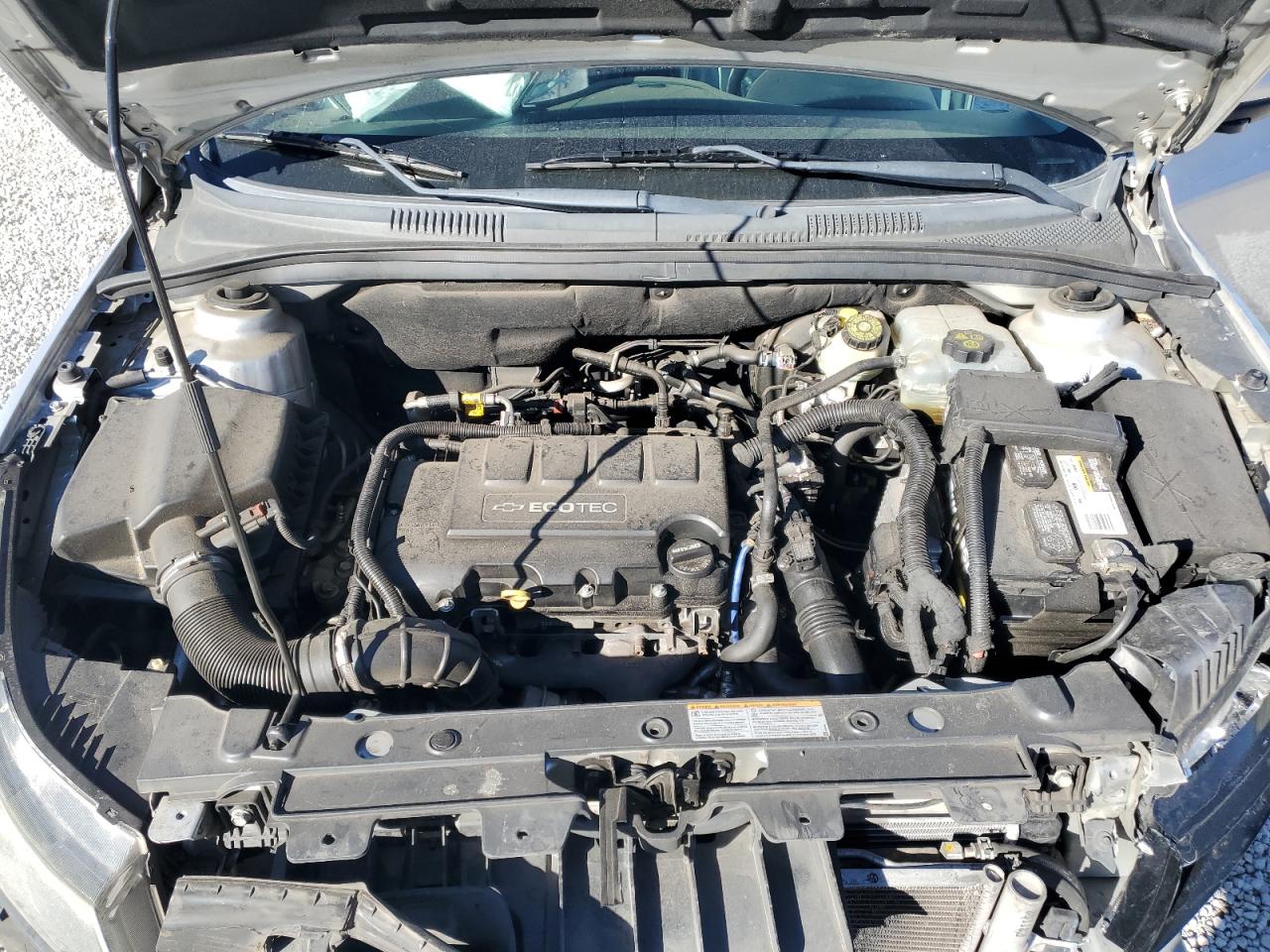 2013 Chevrolet Cruze VIN 1G1PE5SB1D7219440 Copart auction photo, front end / side damage thumbnail 13