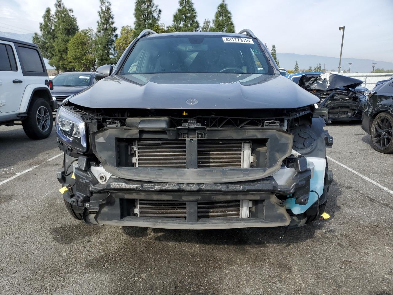 2020 Mercedes-Benz GLB VIN W1N4M4GB8LW050840 Copart auction photo, burn / partial repair damage thumbnail 5