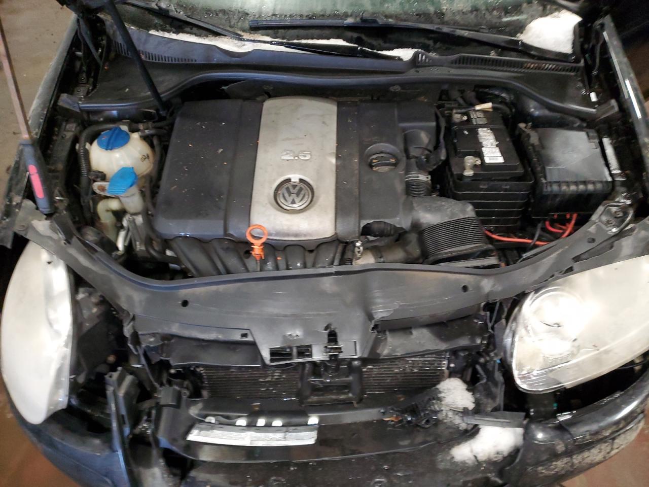 2008 Volkswagen Jetta VIN 3VWRM71K88M038263 Copart auction photo, front end / mechanical damage thumbnail 11