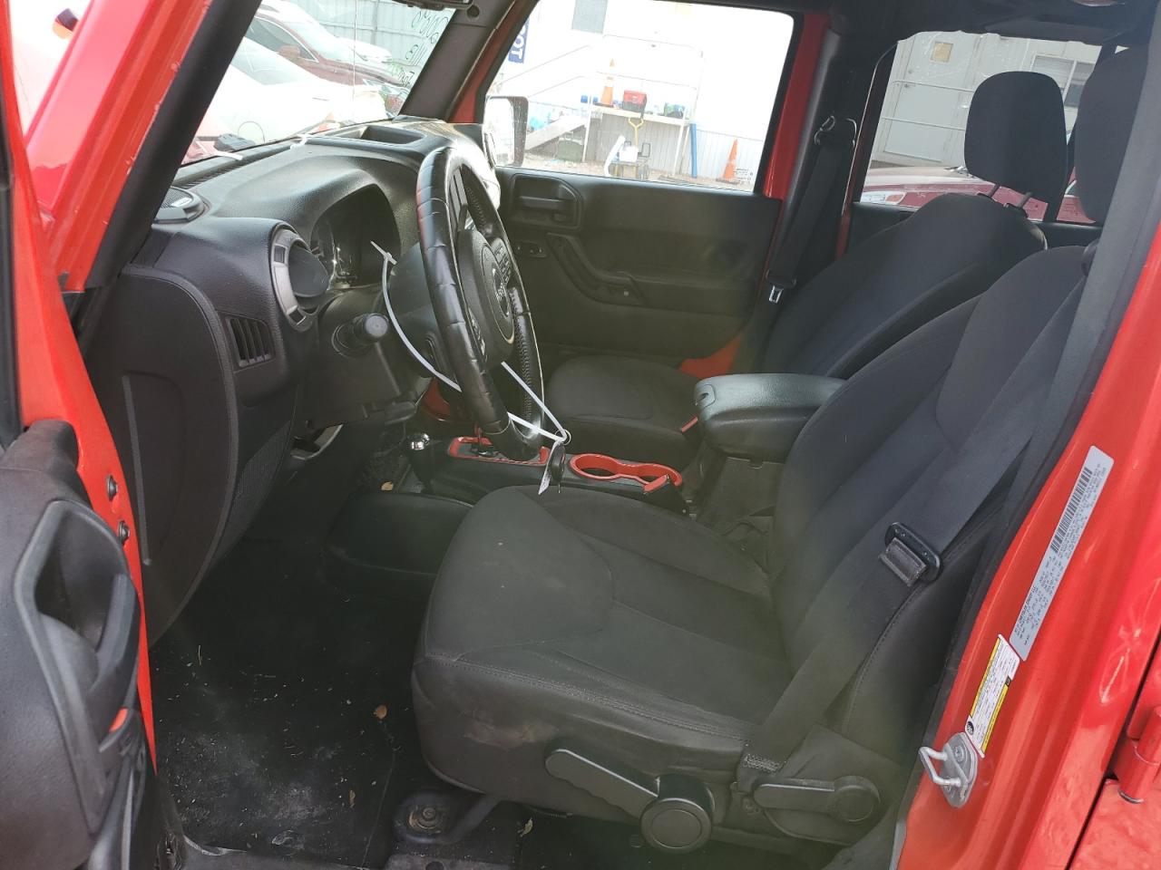 2015 Jeep Wrangler VIN 1C4HJWDG0FL509071 Copart auction photo, front end / minor dent/scratches damage thumbnail 7
