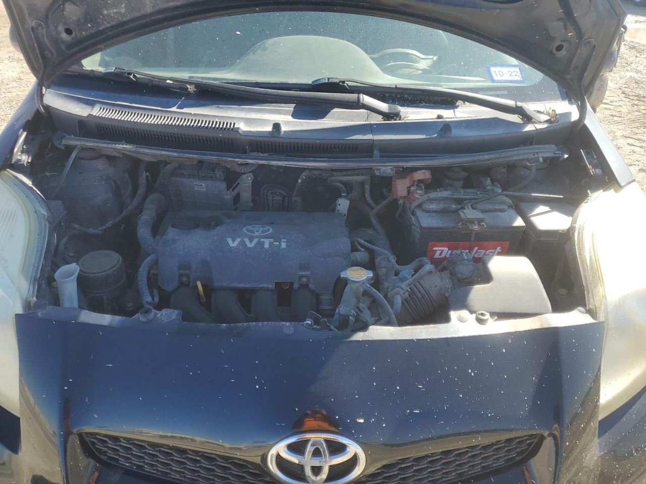 2009 Toyota Yaris VIN JTDKT903695252530 Copart auction photo, mechanical damage thumbnail 11