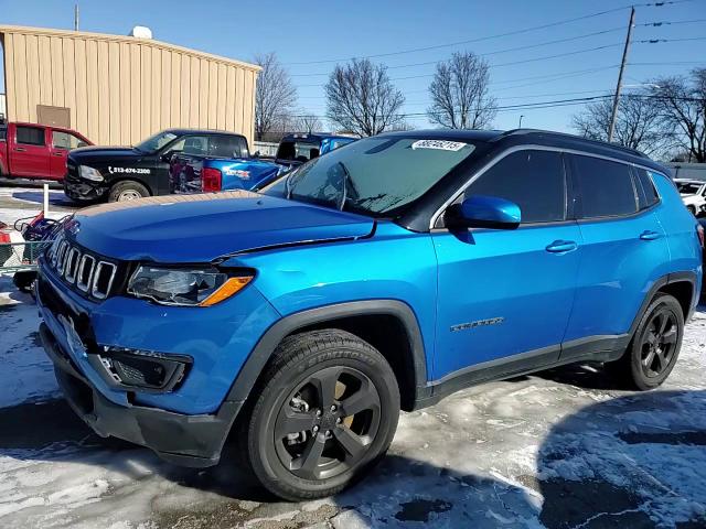 2018 Jeep Compass VIN 3C4NJDBB9JT470749 Copart auction photo, front end damage thumbnail 11