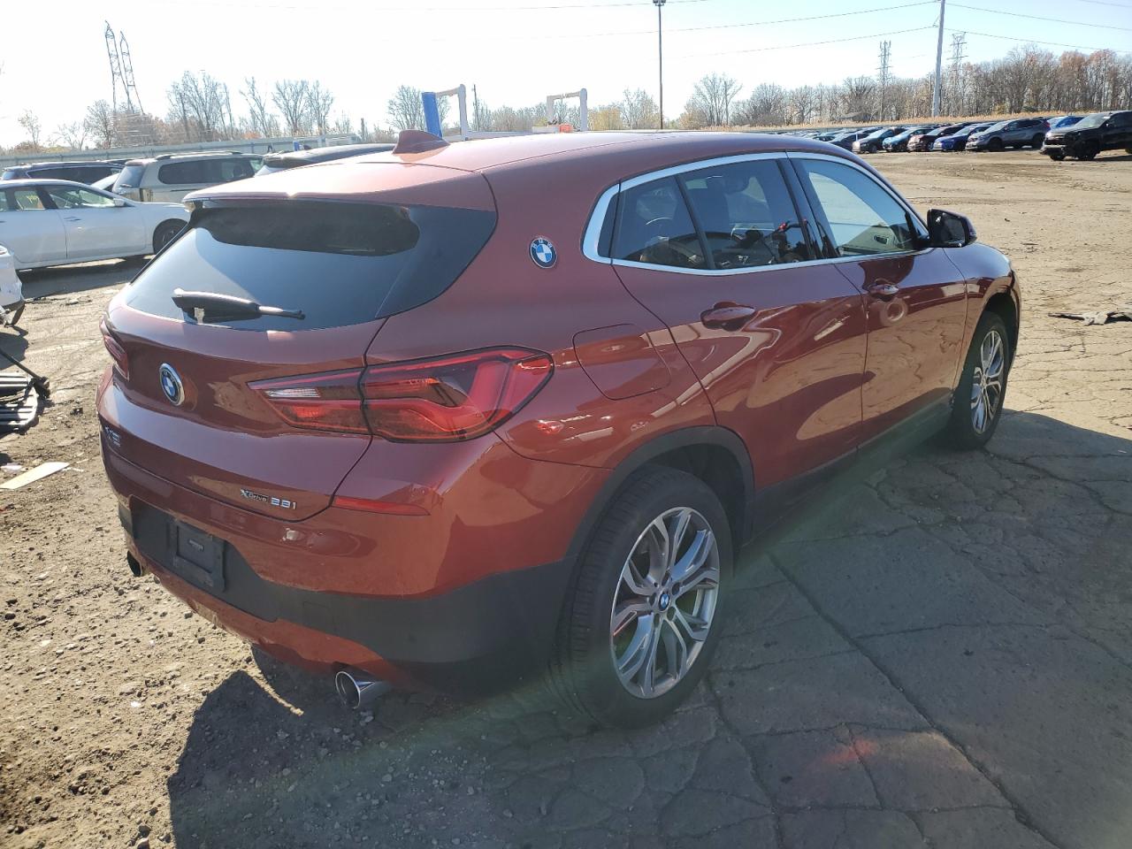 2019 BMW X2 VIN WBXYJ5C51K5N15604 Copart auction photo, front end damage thumbnail 3