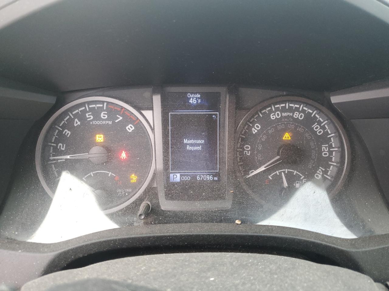 2020 Toyota Tacoma VIN 3TMCZ5AN8LM354523 Copart auction photo, front end damage thumbnail 9