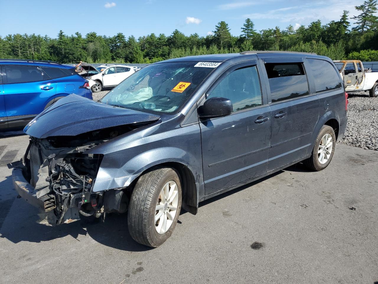 2014 Dodge Caravan VIN 2C4RDGCG6ER263703