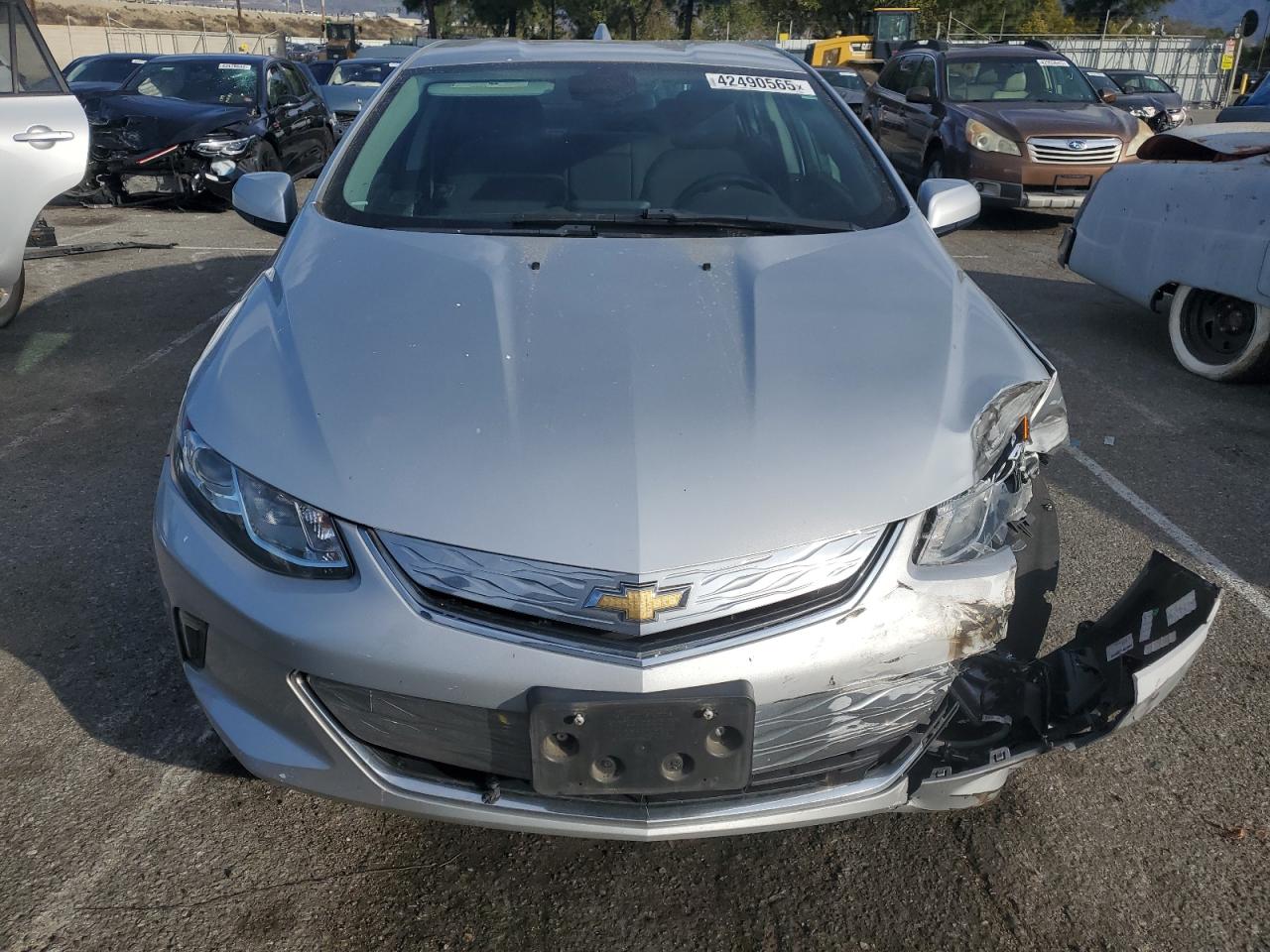 2017 Chevrolet Volt VIN 1G1RC6S57HU120904 Copart auction photo, front end damage thumbnail 5
