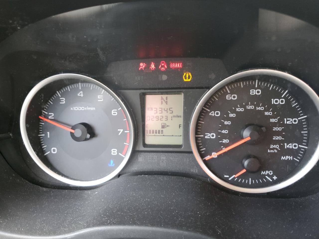 2014 Subaru Forester VIN JF2SJAAC2EH419921 Copart auction photo, side / front end damage thumbnail 9