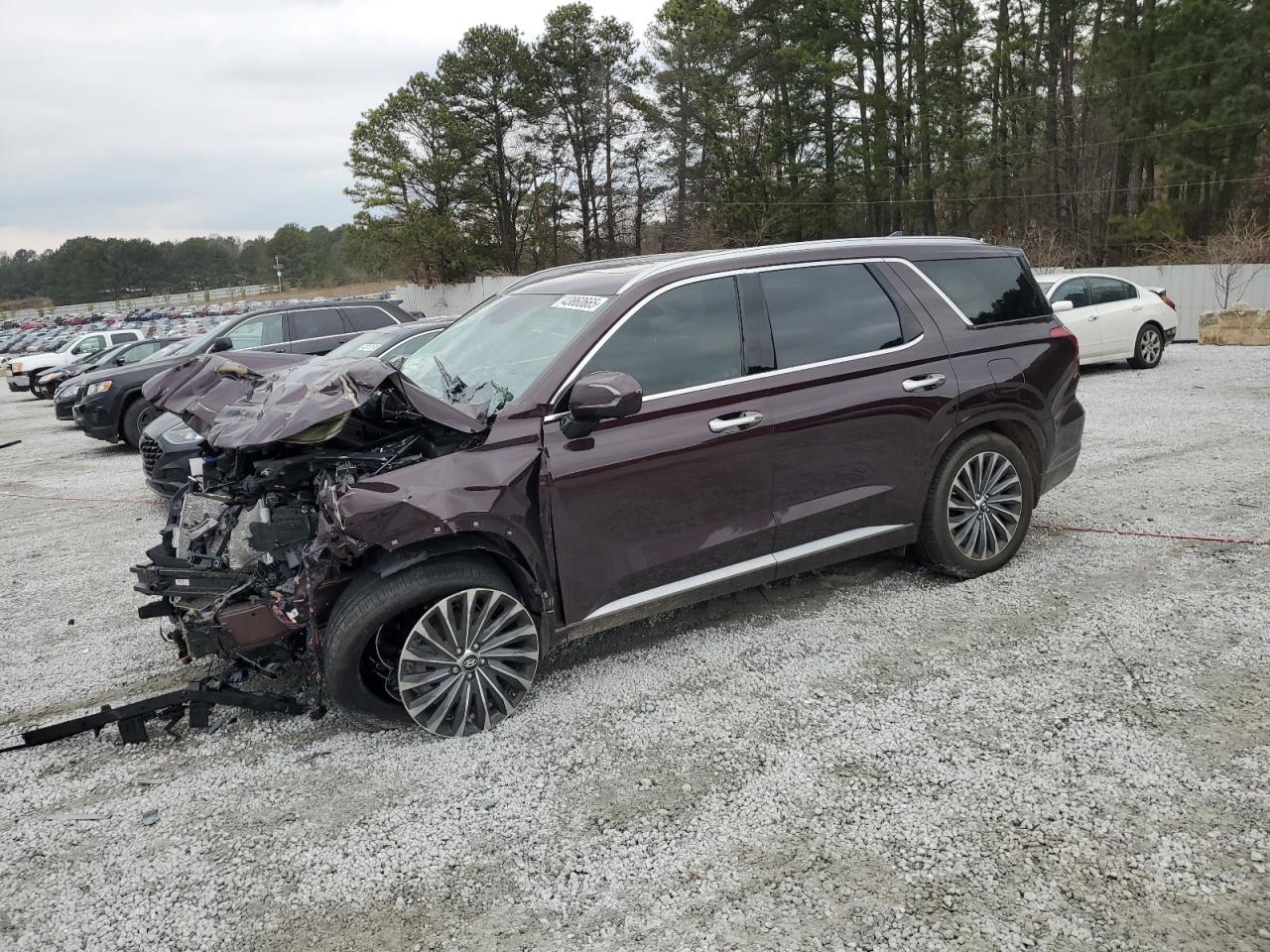 2024 Hyundai Palisade VIN KM8R7DGE7RU654586